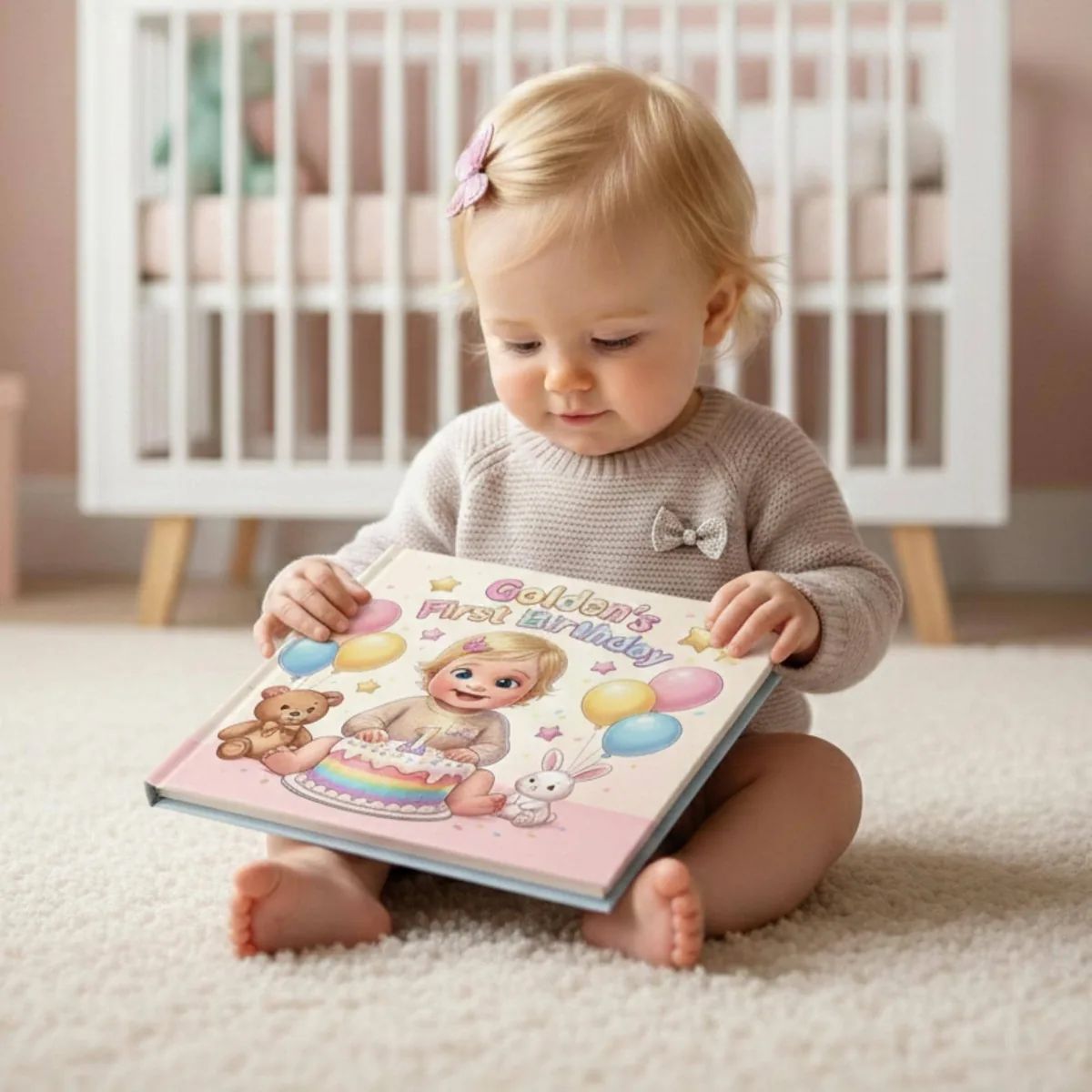 Personalised 1st Birthday Storybook — inside the book, picture 3 of 7