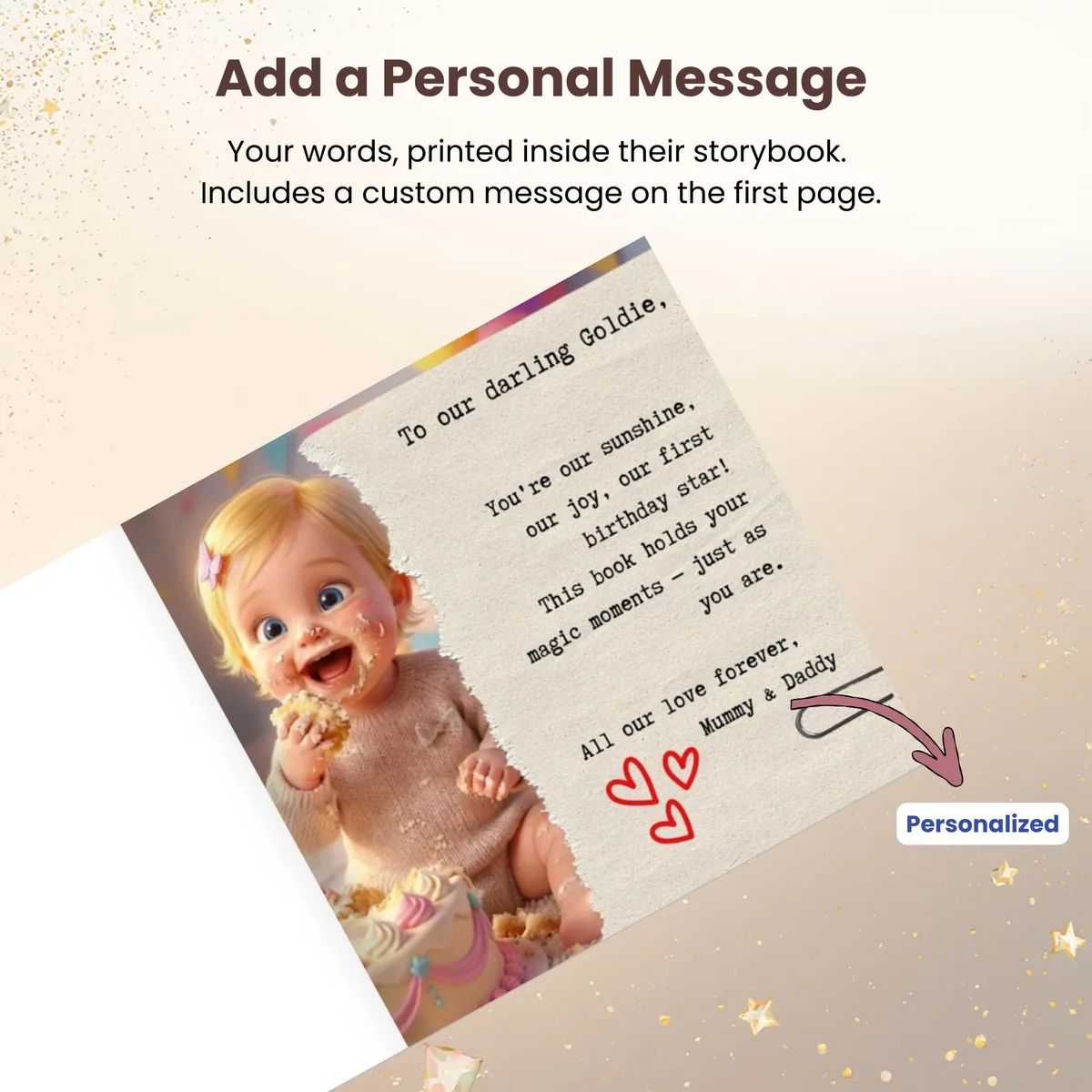Personalised 1st Birthday Storybook — inside the book, picture 4 of 7