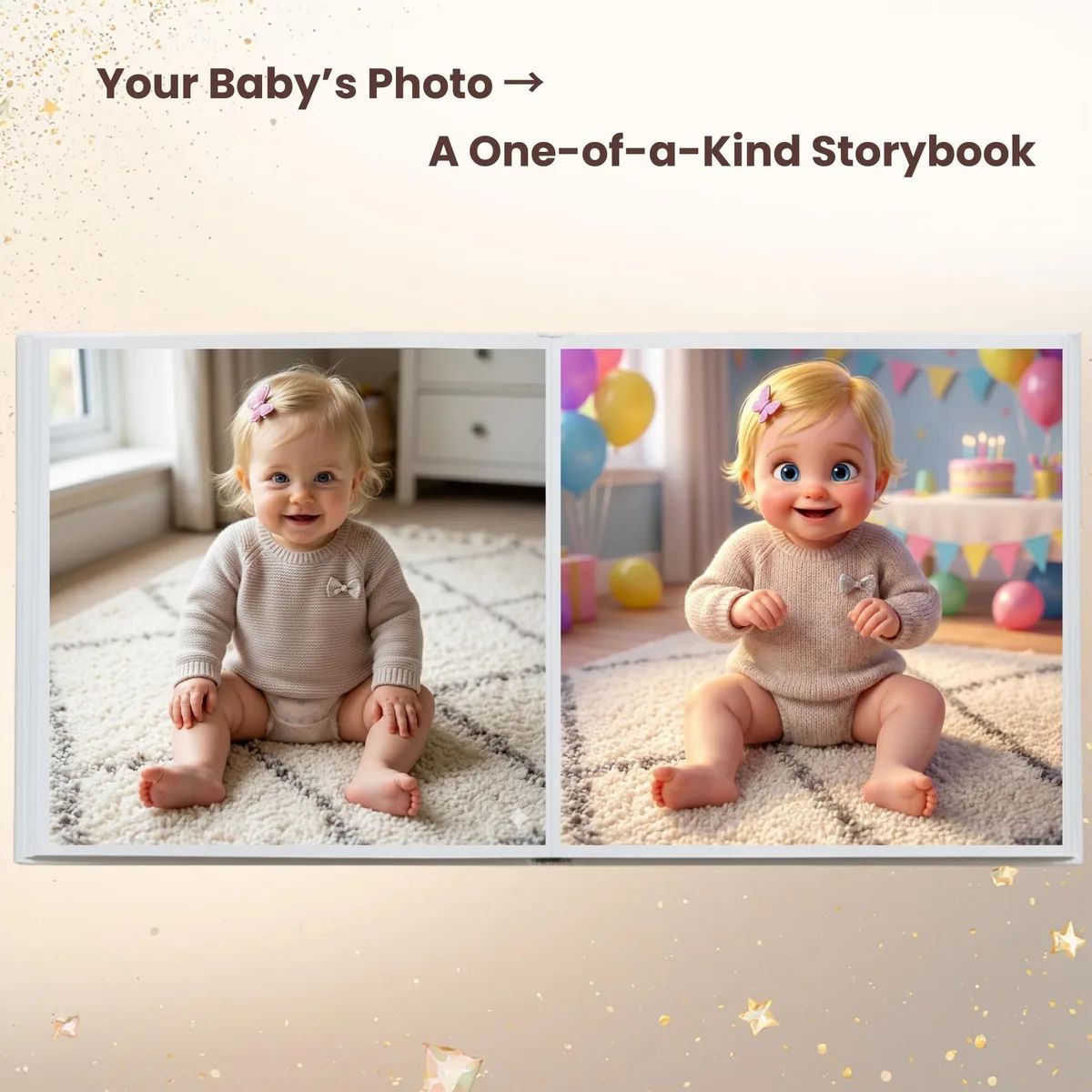 Personalised 1st Birthday Storybook — inside the book, picture 5 of 7