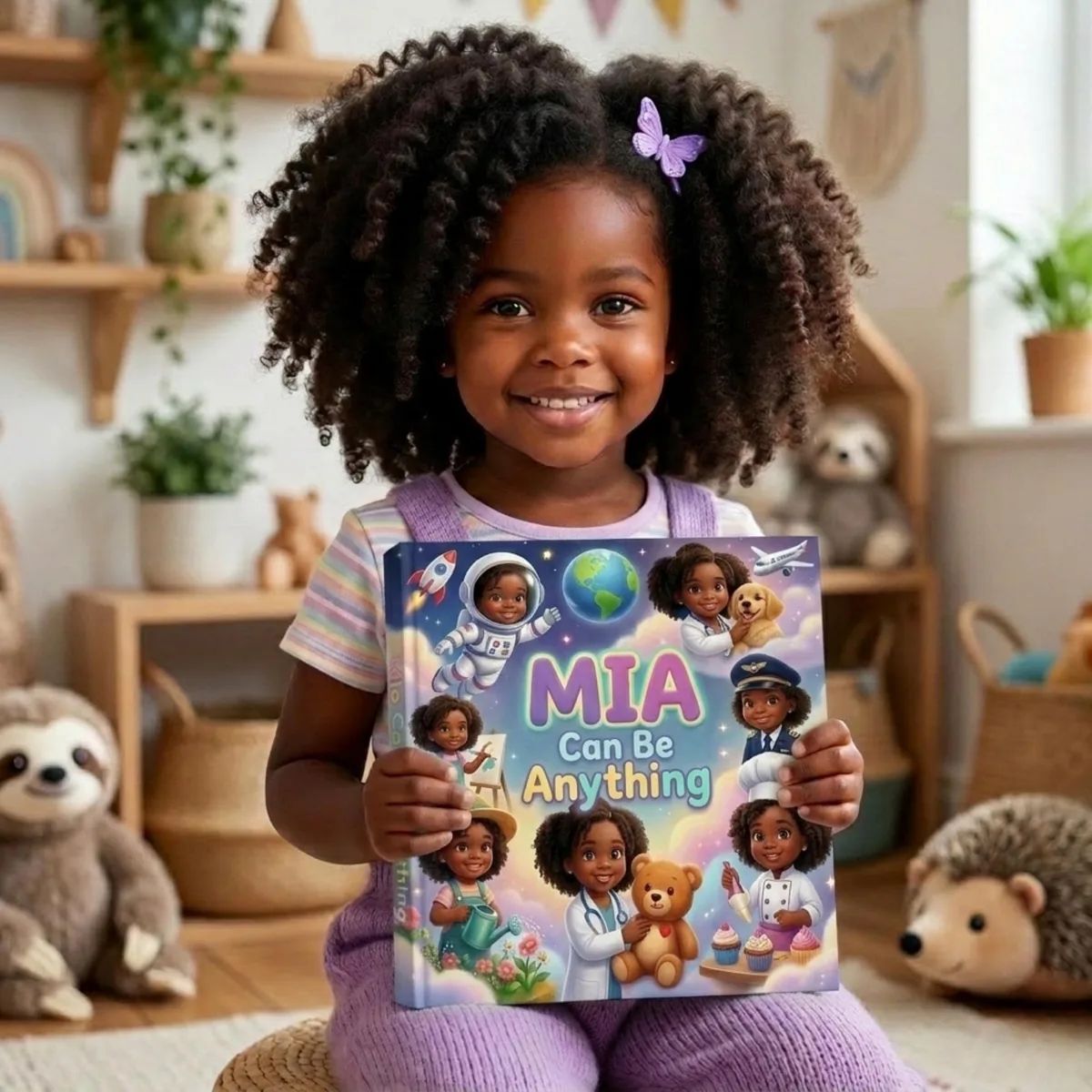 Personalised You Can Be Anything Storybook — the cover