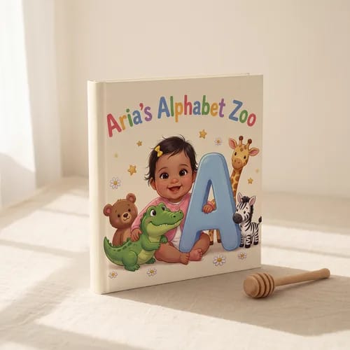 Personalised Alphabet Zoo Book
