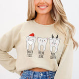 Christmas Dental Sweatshirt - Cozy Bee Studio