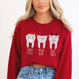 Christmas Dental Sweatshirt - Cozy Bee Studio