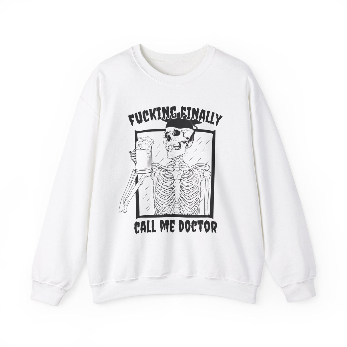 Call Me Doctor Sweatshirt - Cozy Bee Studio