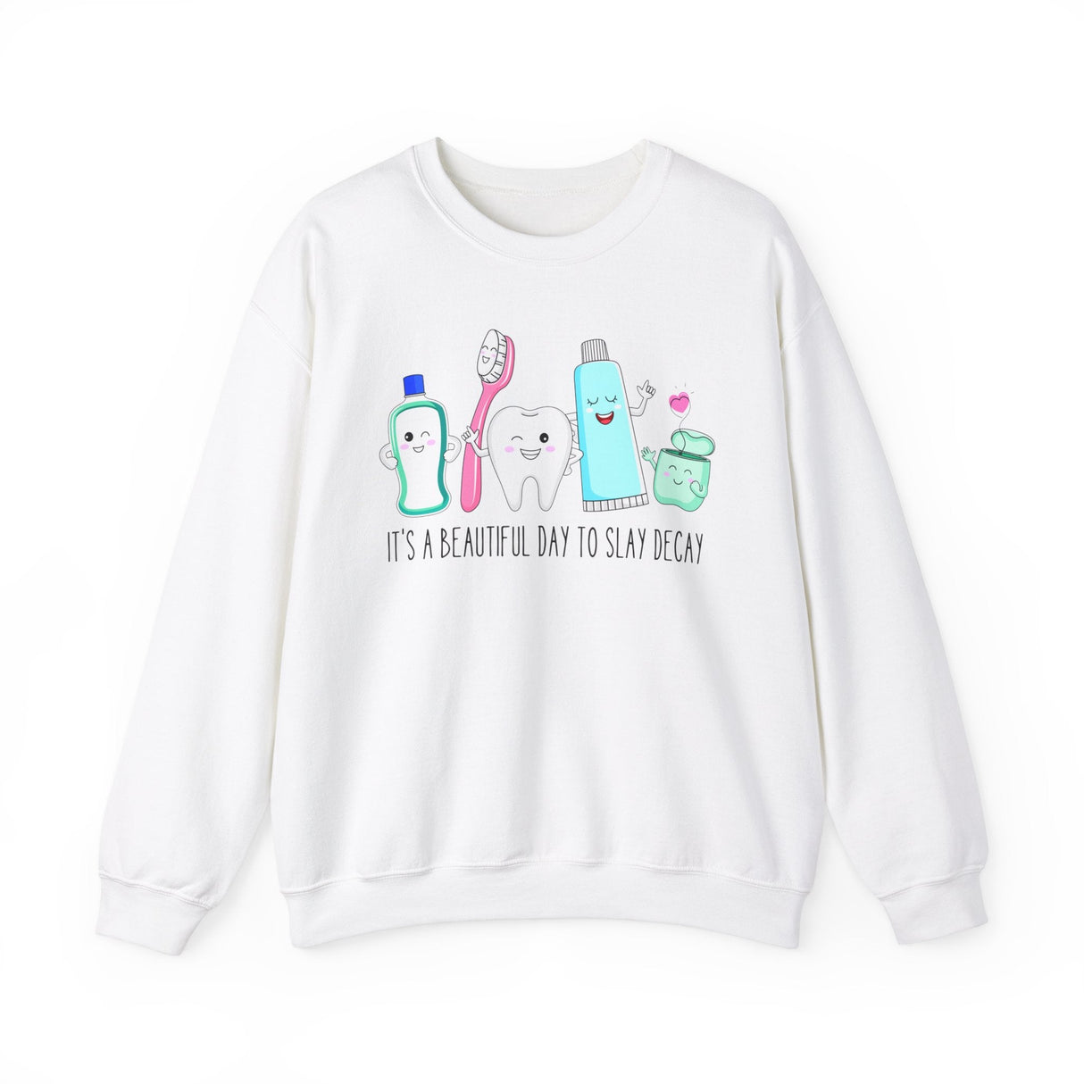 It's A Beautiful Day To Slay Decay Sweatshirt - Cozy Bee Studio